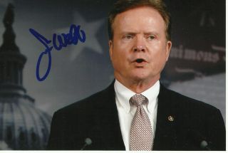 Jim Webb Signed Photo Auto 2016 Presidential Candidate Proof Democrat