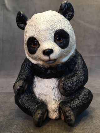 Vintage Harvey Knox Panda Figurine 8 1/2 " Inches Japan H628a84