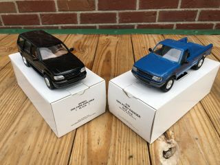 1994 Ford Ranger & 1995 Ford Explorer Ertl Promo Promotion 6290,  8973eo