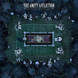 The Amity Affliction - Signed (dan Brown) This Could Be Heartbreak.  Swirl Effect