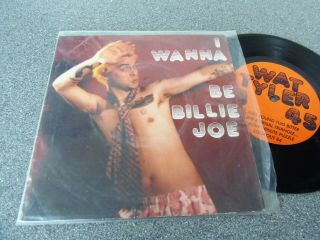Wat Tyler I Wanna Be Billie Joe 7 " Ep P/s Very Rare Single (tribute To Green Day