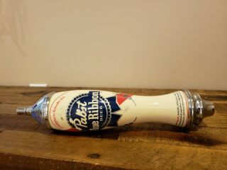 Vintage Pbr Pabst Blue Ribbon Draft Beer Keg Tap Handle Knob
