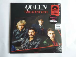 Queen Greatest Hits Red Vinyl Hmv Exclusive In Hand Un Opened