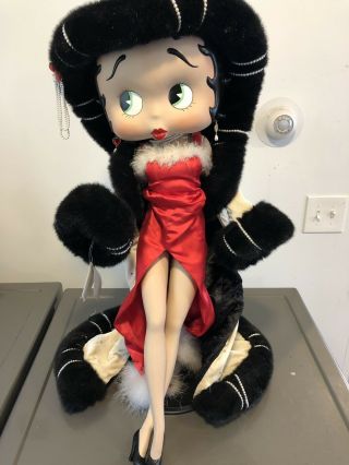 Large Betty Boop Doll 30 " Danbury Winter Starlet -