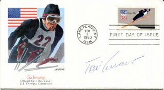Authentic Olympic Ski Jumper Toni Innauer Signed Fdc