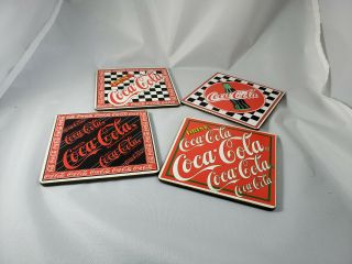 Coca Cola Coasters - With Cork Bottom