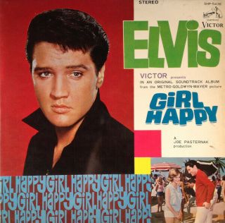 Elvis Presly - Girl Happy [12  Vinyl Lp] Japanese,  Rare,  Vg