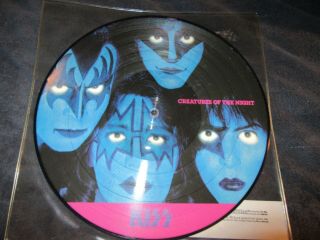 Kiss Creatures Of The Night Holland Picture Disc Lp Eric Carr Vinnie Vincent