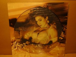 Madonna Like A Virgin Picture Disc Limited Edition Lp /1985 / Wx 20 P/925181 - 1