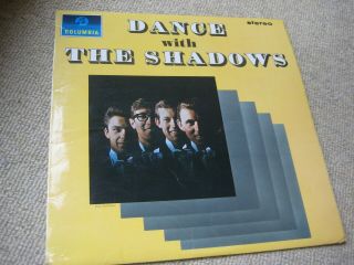Dance With The Shadows Lp Columbia Stereo 1964 Uk 1st Press Ex/ex,