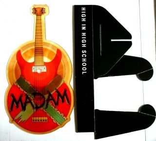 Madam X High In High School Shaped Vinyl Picture Disc Skid Row Sebastian Bach