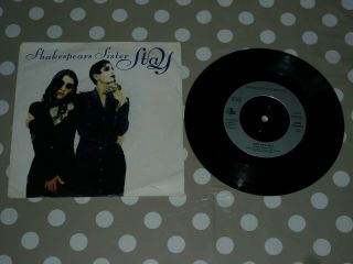 Shakespears Sister - Stay 7 " Inch Single Vinyl Record 45rpm Pic Sleeve
