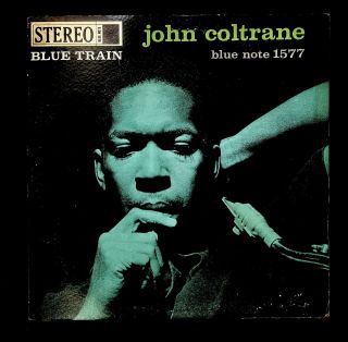 Blue Note Bst 1577 John Coltrane Blue Train Lp 1960 First Stereo Pressing Vg,