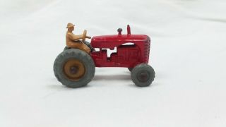 Vintage Lesney / Matchbox Massey Harris Tractor 4 2