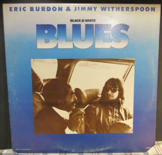 Eric Burton And Jimmy Witherspoon Black & White Blues Vg,