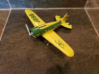 John Deere Lockheed Orion Airplane Limited Edition Coin Bank 42513 Jd98