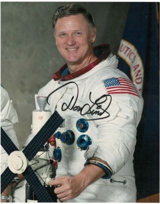 Don L.  Lind Authentic Autographed Signed Nasa Astronaut 8x10 Photo W/coa