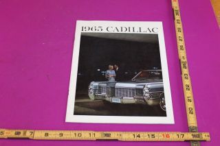 1965 Cadillac Brochure.  19 Pgs.  For.