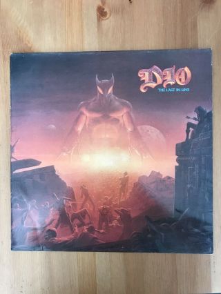 2 X Dio Vinyl Records Sacred Heart And Last In Line Sabbath Rainbow 2