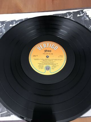 2 X Dio Vinyl Records Sacred Heart And Last In Line Sabbath Rainbow 7