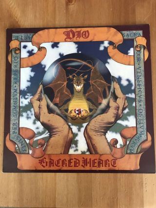2 X Dio Vinyl Records Sacred Heart And Last In Line Sabbath Rainbow 8