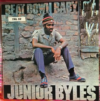 Junior Byles Lee Perry Beat Down Babylon Trojan Trl52 1972 Lp Ex,  /nm