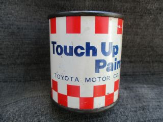 Vintage 1960s ? Toyota Motor Co.  Touch Up Paint Tin Can
