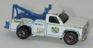 Redline Hotwheels White 1975 Ramblin Wrecker Oc12711