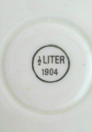 Olympia Tumwater Beer 1/2 Litter 1904 CERAMIC MUG and GLASS MUG RARE and 7