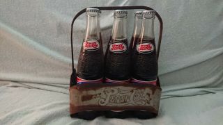 Vintage Pepsi Cola bottle carrier 6 pack 2