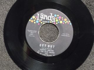 Northern Soul Harold Melvin And The Blue Notes Get Out Landa 703