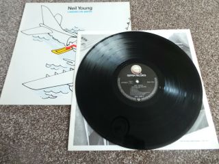 Neil Young - Landing On Water (german 1986 1st Press Vinyl Album / Nr)