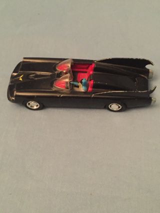 Rare Vintage Batmobile Corgi Die - Cast Car Batman Figure.  1960 Bmbv1 S04