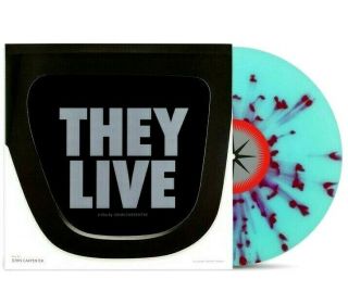 They Live Soundtrack John Carpenter Lp Formaldehyde Face Vinyl Record 180 Gram