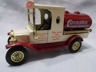 MATCHBOX MODELS OF YESTERYEAR Y3 - 4 1912 FORD MODEL T TANKER CARNATION ISSUE 4 2
