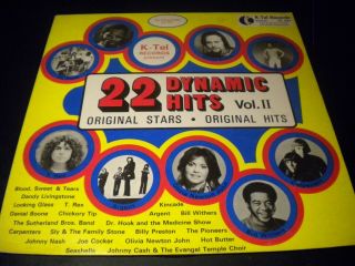 22 Dynamic Hits Vol.  2 - Vinyl Record Lp Album - Te 291 - 1972