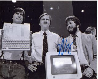 Steve Wozniak Woz Apple Co Founder Signed 8x10 Photo With