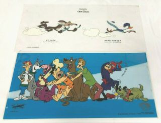 Warner Bros Sericels Road Runner Wile E Coyote & Hanna Barbera A Man And His Dog