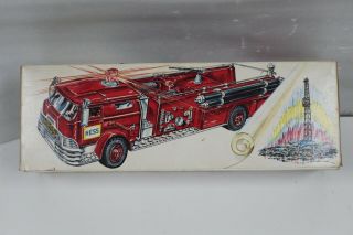 1970 Hess Toy Fire Truck No Light Bulb Pre - Owned