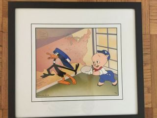 Bob Clampett " Baby Bottleneck " Limited Edition Hand Painted Cel Framed Authentic