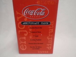 Coca Cola Anniversary Clock / CCM46 3