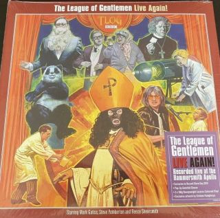 League Of Gentlemen Live 2 X Coloured Vinyl Lp Gatefold Sleeve Rsd 2019 Brandnew