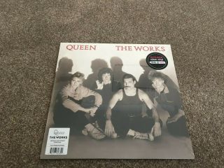 Queen - The.  Lp Clear Vinyl.  Hmv Exclusive