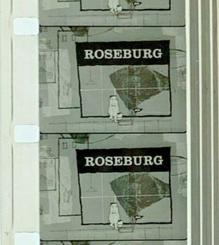 Advertising 16mm Film Reel - West Coast Airlines Roseburg 3 Spots (wc12)