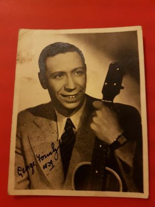 George Formby Signed Photograph