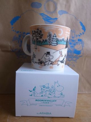 Moomin Valley Park Arabian Mug Cup Limited Item Rare Arabia From Japan 2019