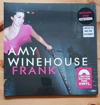 Amy Winehouse Frank Pink Vinyl Lp Uk Hmv Exclusive Only 500 Limited Edition Rare