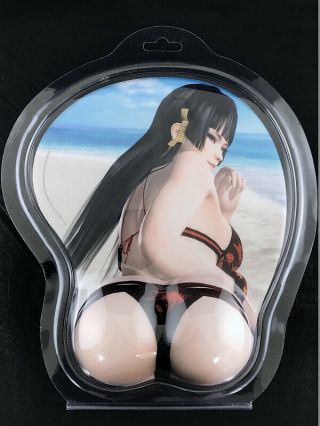 Dead Or Alive Xtreme Venus Vacation Nyotengu 3d Mouse Pad Oshiri Butt