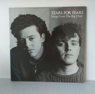 Tears For Fears - Songs From The Big Chair 1985 - Vinyl Lp