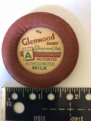 Glenwood Dairy - Glenwood Arkansas - Grade A - Milk Bottle Cap